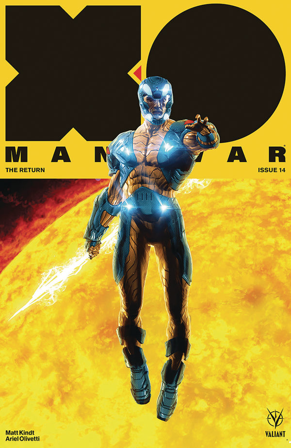 X-O Manowar (2017) #14 Cvr A Andrews (W) Matt Kindt (A) Ariel Olivetti (Ca) Kaare Andrews - xLs Comics