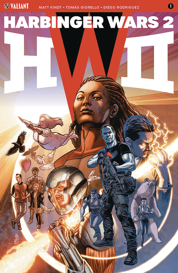 Harbinger Wars 2 #1 (Of 4) Cvr A Jones (W) Matt Kindt (A) Tomas Giorello (Ca) J. G. Jones - xLs Comics