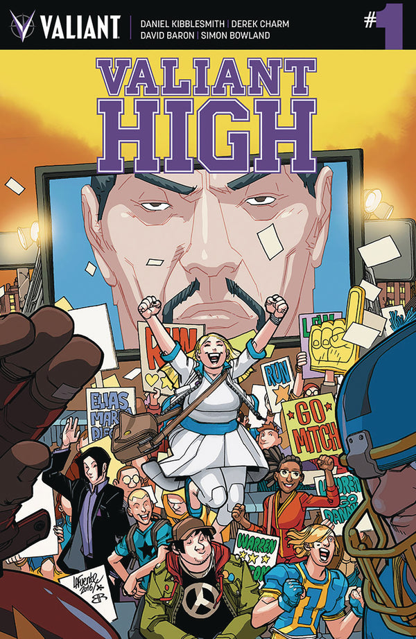 Valiant High #1 (Of 4) Cvr A Lafuente (W) Daniel Kibblesmith (A) Derek Charm (Ca) David Lafuente - xLs Comics