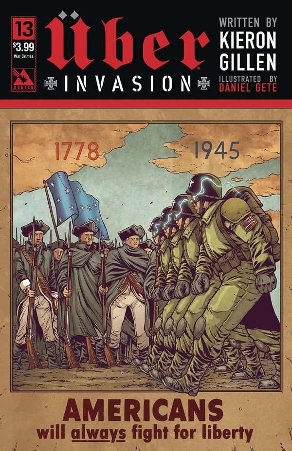 Uber Invasion #13 Propaganda Poster Cvr (Mr) (W) Kieron Gillen (A/Ca) Daniel Gete - xLs Comics