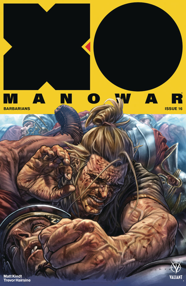 X-O Manowar (2017) #16 Cvr A Larosa (W) Matt Kindt (A) Trevor Hairsine, Brian Thies (Ca) Lewis Larosa - xLs Comics