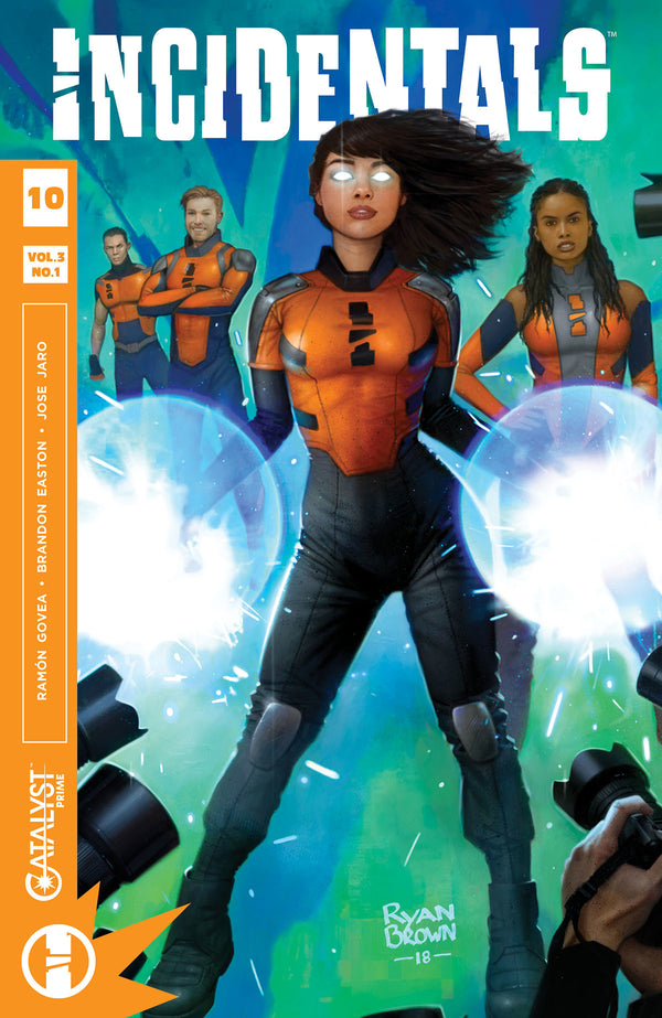 Catalyst Prime Incidentals #10 (W) Ramon Govea, Brandon Easton (A) Jose Jaro (Ca) Ryan Brown - xLs Comics