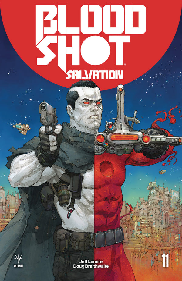 Bloodshot Salvation #11 Cvr A Rocafort (W) Jeff Lemire (A) Doug Braithwaite (Ca) Kenneth Rocafort - xLs Comics