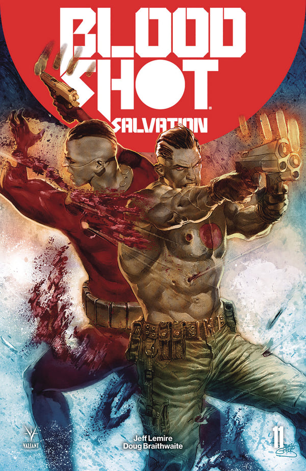 Bloodshot Salvation #11 Cvr B Guedes (W) Jeff Lemire (A) Doug Braithwaite (Ca) Renato Guedes - xLs Comics