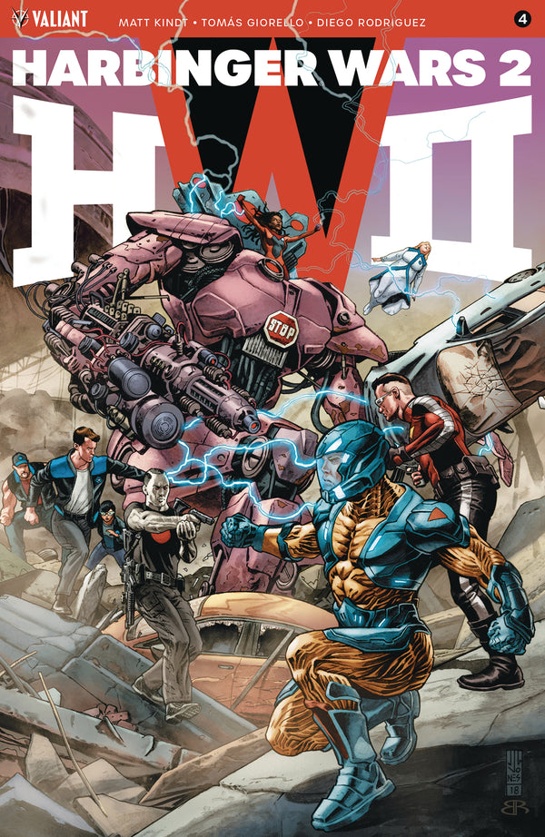 Harbinger Wars 2 #4 (Of 4) Cvr A Jones (W) Matt Kindt (A) Tomas Giorello, Renato Guedes (Ca) J. G. Jones - xLs Comics