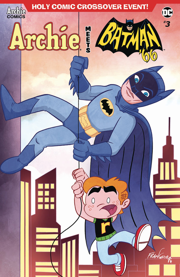 Archie Meets Batman 66 #3 Cvr E Franco (W) Jeff Parker, Michael Moreci (A) Dan Parent, J. Bone (Ca) Franco Aureliani - xLs Comics