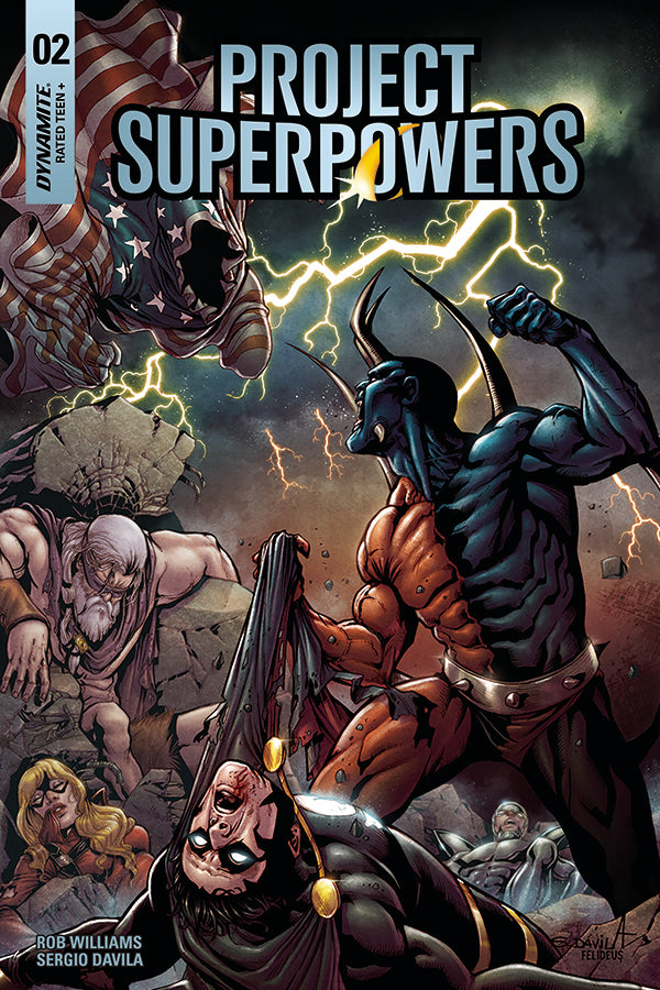 Project Superpowers #2 Cvr I Davila Foc Cvr (W) Rob Williams (A/Ca) Sergio Davila - xLs Comics