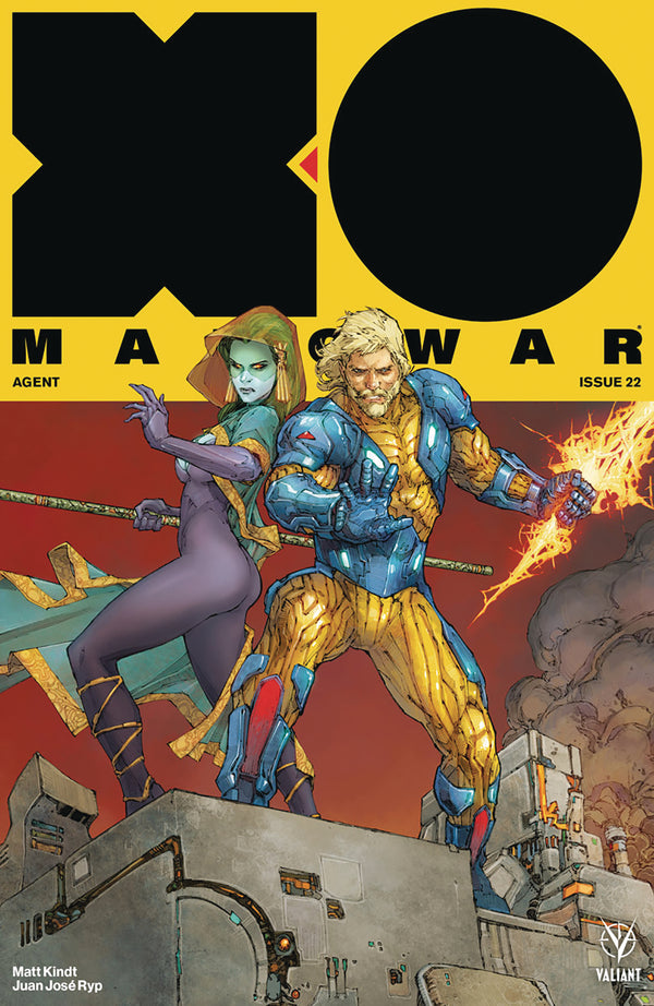 X-O Manowar (2017) #22 Cvr A Rocafort (W) Matt Kindt (A) Juan Jose Ryp (Ca) Kenneth Rocafort - xLs Comics