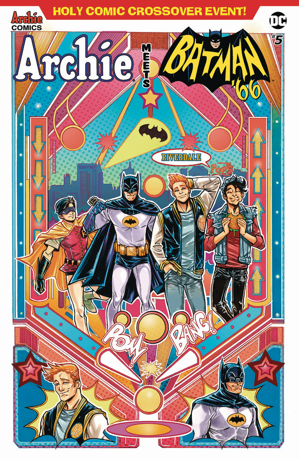 Archie Meets Batman 66 #5 Cvr B Braga (W) Jeff Parker, Michael Moreci (A) Dan Parent, J. Bone (Ca) Laura Braga - xLs Comics