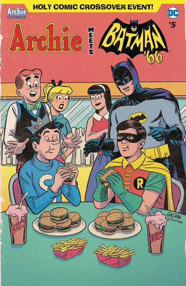 Archie Meets Batman 66 #5 Cvr C Galvan (W) Jeff Parker, Michael Moreci (A) Dan Parent, J. Bone (Ca) Bill Galvan - xLs Comics