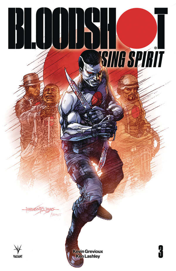 Bloodshot Rising Spirit #3 Cvr B Tolibao (W) Kevin Grievioux (A) Ken Lashley, Ryan Winn (Ca) Harvey Tolibas - xLs Comics