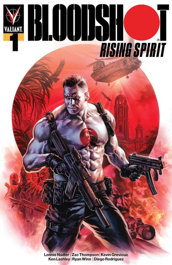 Bloodshot Rising Spirit #1 2Nd Ptg (W) Lonnie Nadler, Zac Thompson, Kevin Grevioux (A) Ken Lashley (Ca) Felipe Massafera - xLs Comics