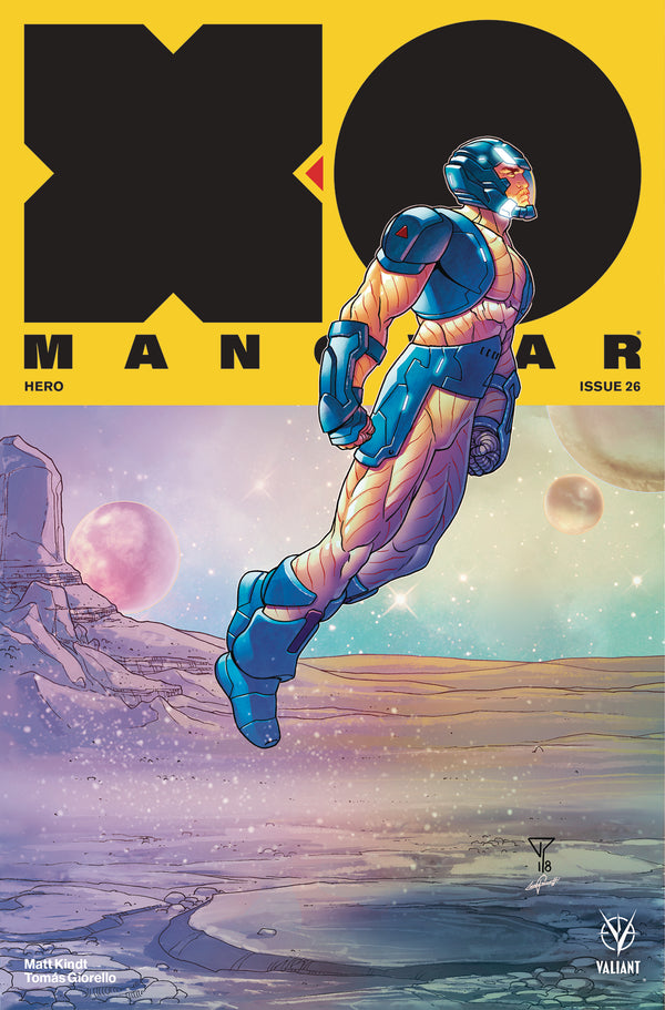 X-O Manowar (2017) #26 20 Copy Incv Portela Interlocking (W) Matt Kindt (A) Tomas Giorello (Ca) Francis Portela - xLs Comics