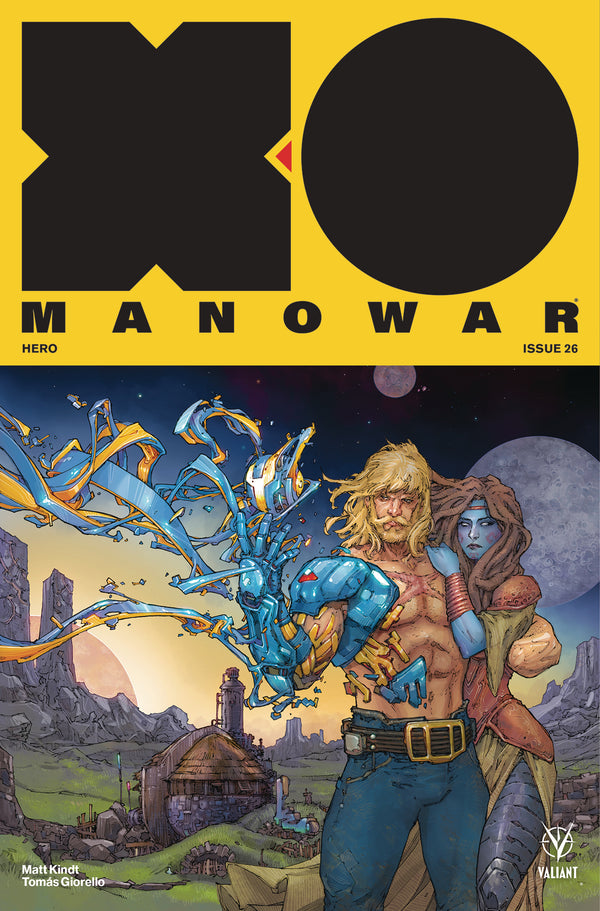 X-O Manowar (2017) #26 Cvr A Rocafort (W) Matt Kindt (A) Tomas Giorello, Isaac Goodhart (Ca) Kenneth Rocafort - xLs Comics