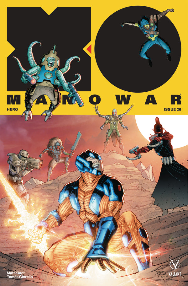 X-O Manowar (2017) #26 Cvr B Bodenheim (W) Matt Kindt (A) Tomas Giorello, Isaac Goodhart (Ca) Ryan Bodenheim - xLs Comics