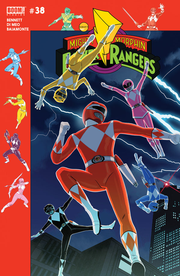 Mighty Morphin Power Rangers #38 Preorder Gibson Var (W) Marguerite Bennett (A) Simone Di Meo (Ca) Jordan Gibson - xLs Comics