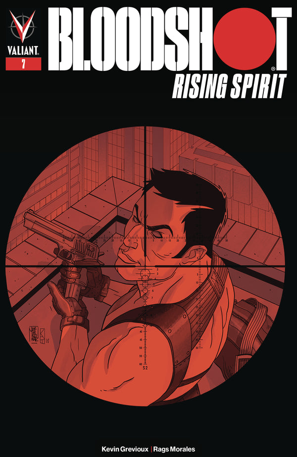 Bloodshot Rising Spirit #7 Cvr B Jothikumar (W) Kevin Grievioux, Eliot Rahal (A) Rags Morales, Alessandro Micelli, Chriscross, Jordi Tarragona, Diego Yapur, Grey Williamson (Ca) A. J. Jothikumar - xLs Comics