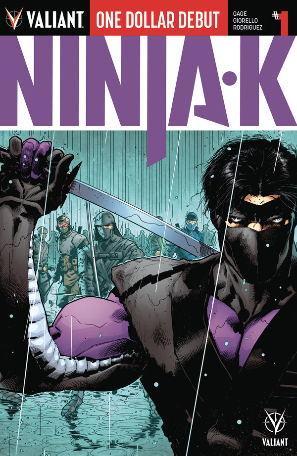 Ninja-K Dollar Debut (W) Christos N. Gage (A) Tomas Giorello (Ca) Trevor Hairsine - xLs Comics