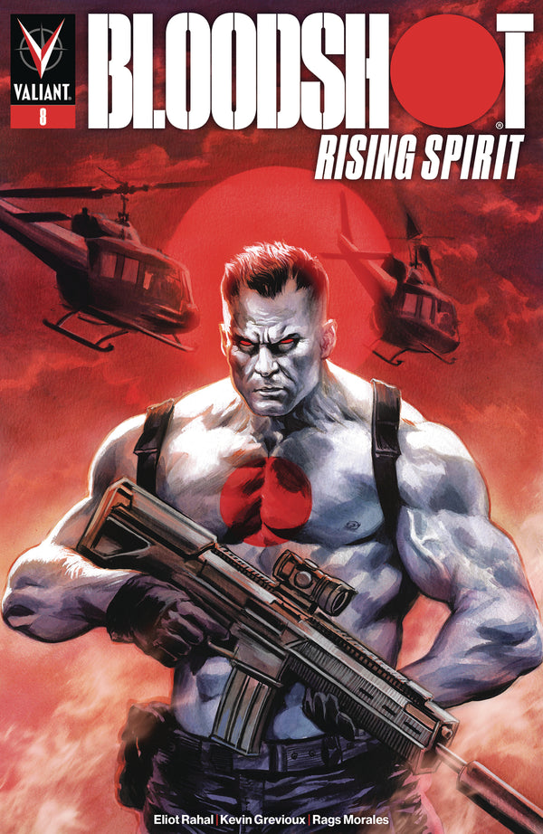 Bloodshot Rising Spirit #8 Cvr A Massafera (W) Eliot Rahal (A) John K. Snyder, Diego Yapur, Chriscross, Jordi Tarragona (Ca) Felipe Massafera - xLs Comics