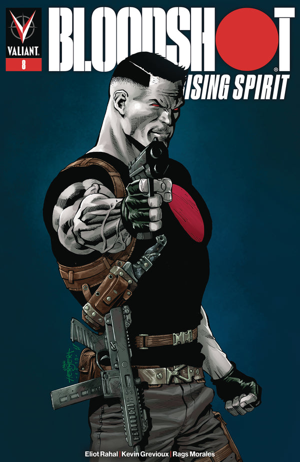 Bloodshot Rising Spirit #8 Cvr B Herbert (W) Eliot Rahal (A) John K. Snyder, Diego Yapur, Chriscross, Jordi Tarragona (Ca) Jack Herbert - xLs Comics