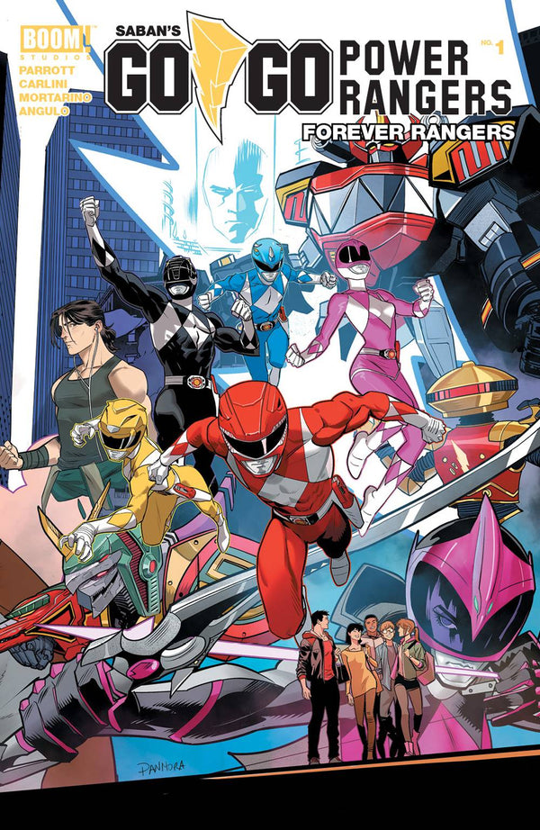 Go Go Power Rangers Forever Rangers #1 Main (W) Ryan Parrott (A) Eleonora Carlini, Francesco Mortarino (Ca) Dan Mora - xLs Comics