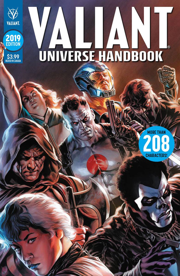 Valiant Universe Handbook 2019 (A) Doug Braithwaite, Mico Suayan, Tomas Giorello, Juan Jose Ryp (Ca) Felipe Massafera - xLs Comics