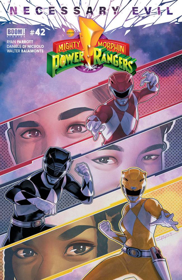 Mighty Morphin Power Rangers #42 Main (W) Ryan Parrott (A) Daniele Di Nicuolo (Ca) Jamal Campbell - xLs Comics