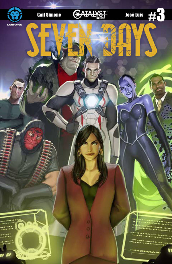 Catalyst Prime Seven Days #3 (Of 7) (Res) (W) Gail Simone (A) Jos? Luis (Ca) Stjepan Sejic - xLs Comics