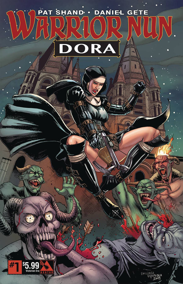 Warrior Nun Dora #1 Victorian Era (W) Pat Shand (A) Daniel Gete (Ca) Emiliano Urdinola - xLs Comics