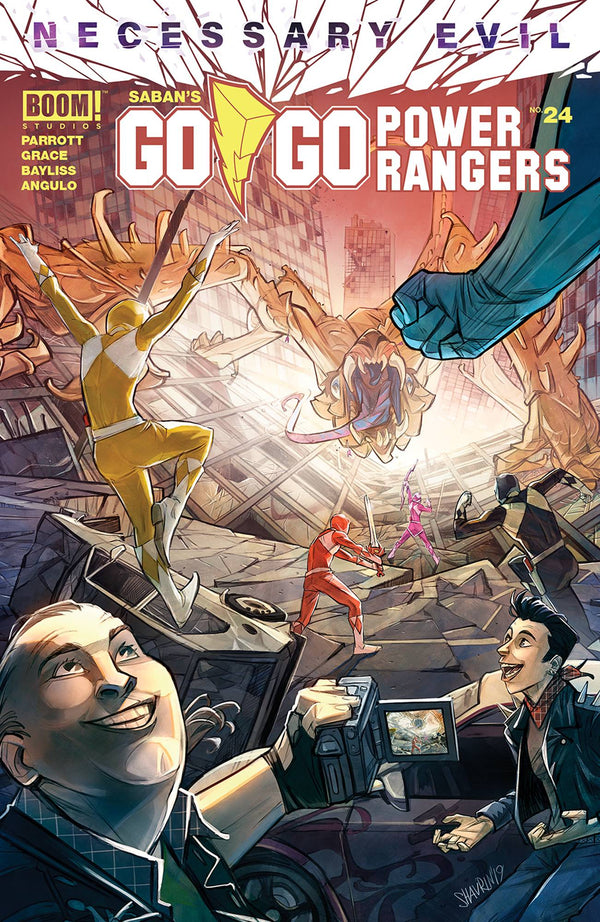 Go Go Power Rangers #24 Cvr A Main Shavrin (W) Ryan Parrott, Sina Grace (A) Daniel Bayliss (Ca) Ivan Shavrin - xLs Comics