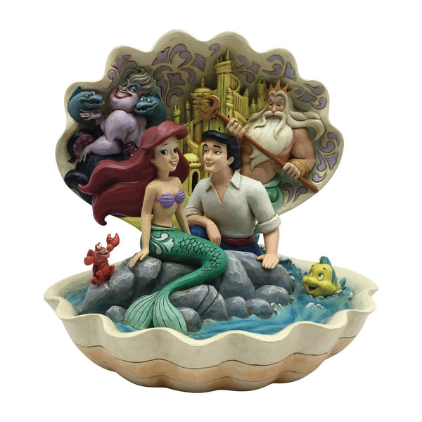 Disney Little Mermaid Shell Scene 8In Figurine - xLs Comics