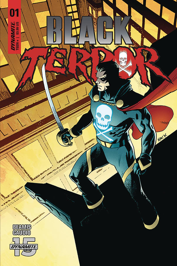 Black Terror #1 Cvr E Gorham (W) Max Bemis (A) Matt Gaudio (Ca) Adam Gorham - xLs Comics