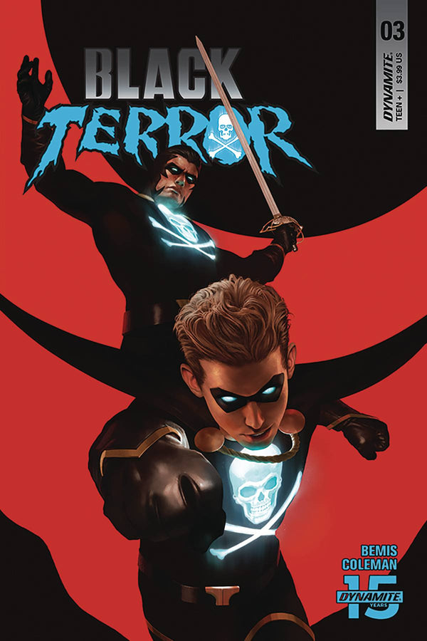 Black Terror #3 Cvr A Rahzzah (W) Max Bemis (A) Ruairi Coleman (Ca) Rahzzah - xLs Comics