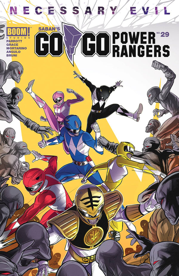 Go Go Power Rangers #29 Cvr A Main Carlini (W) Ryan Parrott, Sina Grace (A) Francesco Mortarino (Ca) Eleonora Carlini - xLs Comics