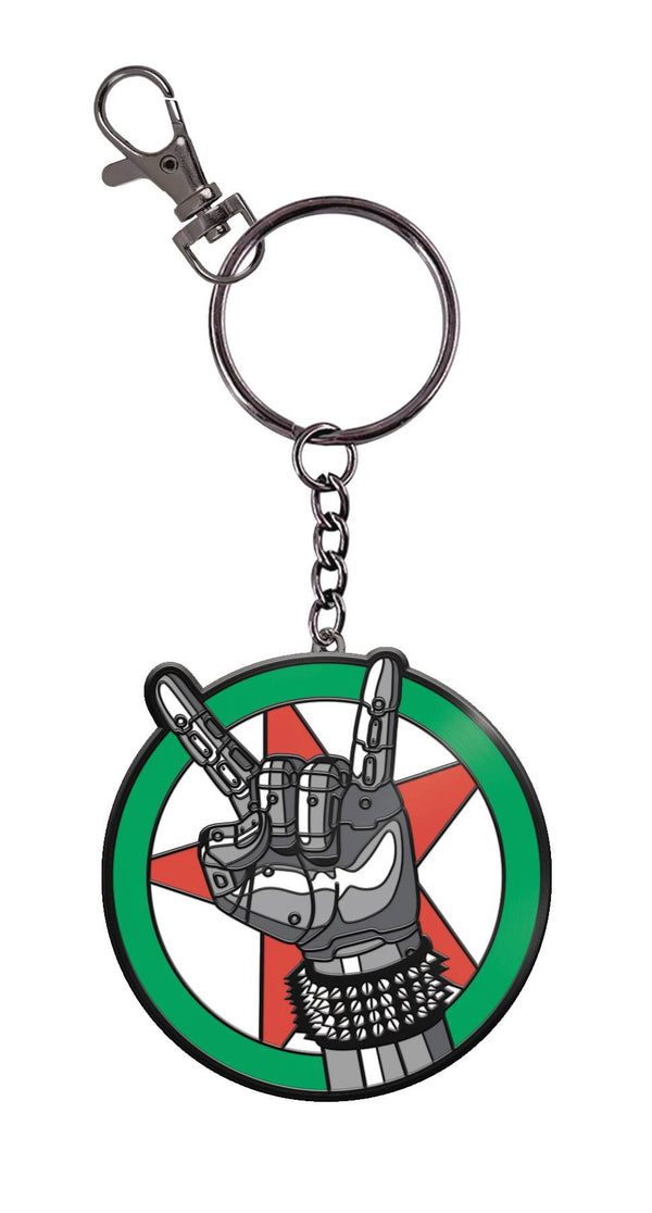 Cyberpunk 2077 Silverhand Logo Keychain - xLs Comics