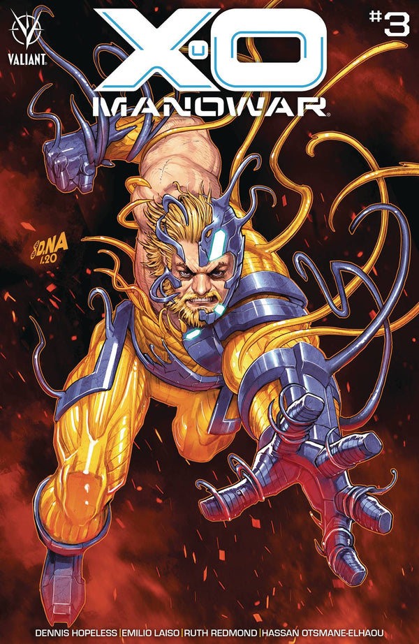 X-O Manowar (2020) #3 Cvr B Nakayama (Res) (W) Dennis "Hopeless" Hallum (A) Emilio Laiso (Ca) David Nakayama - xLs Comics
