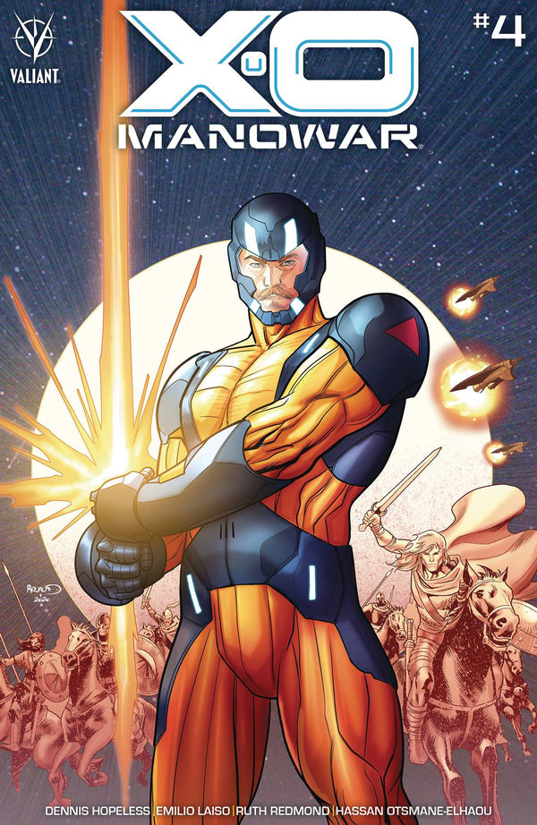 X-O Manowar (2020) #4 Cvr B Renaud (Res) (W) Dennis "Hopeless" Hallum (A) Emilio Laiso (Ca) Paul Renaud - xLs Comics