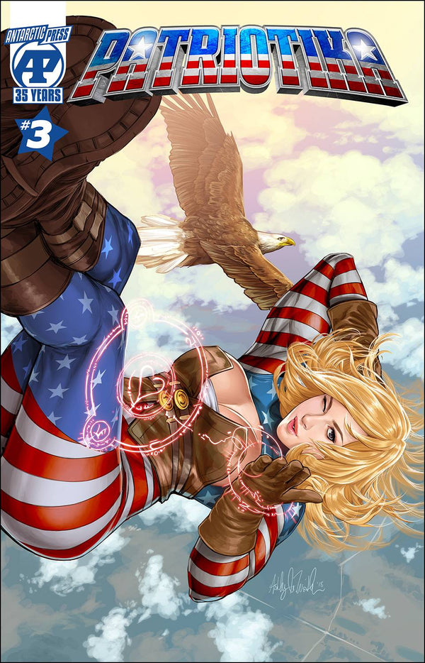 Patriotika #3 Cvr A Witter (W) Ron Z (A) Danusko Campos (Ca) Ashley Witter - xLs Comics