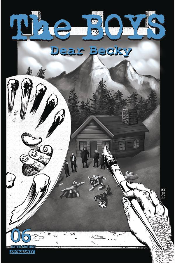 Boys Dear Becky #6 Robertson Line Art Premium Foc Bonus Var (W) Garth Ennis (A) Russell Braun (Ca) Darick Robertson - xLs Comics