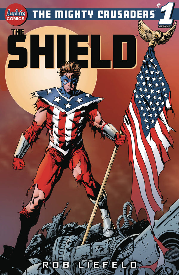 Mighty Crusaders One Shot The Shield Cvr C Aaron Lopresti (W) David Gallaher (A) Rob Liefeld (Ca) Aaron Lopresti - xLs Comics