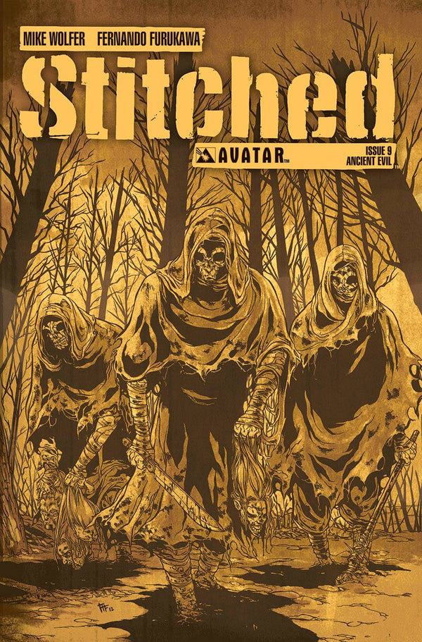 Stitched #9 Ancient Evil Var (Mr) (Ca) Fernando Heinz - xLs Comics