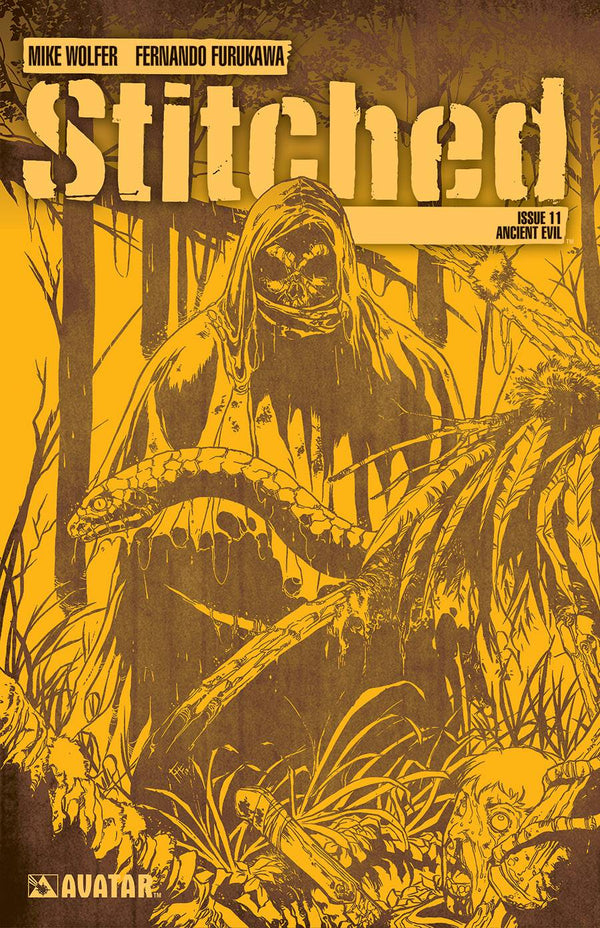 Stitched #11 Ancient Evil Var (Mr) (Ca) Fernando Heinz - xLs Comics