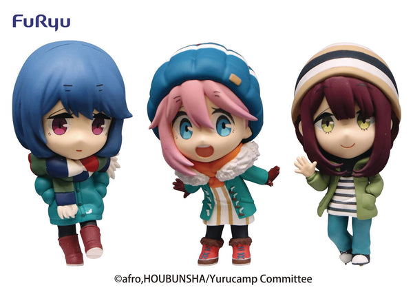 Laid-Back Camp Season 2 Chobirume 3Pc Pvc Fig Set - xLs Comics