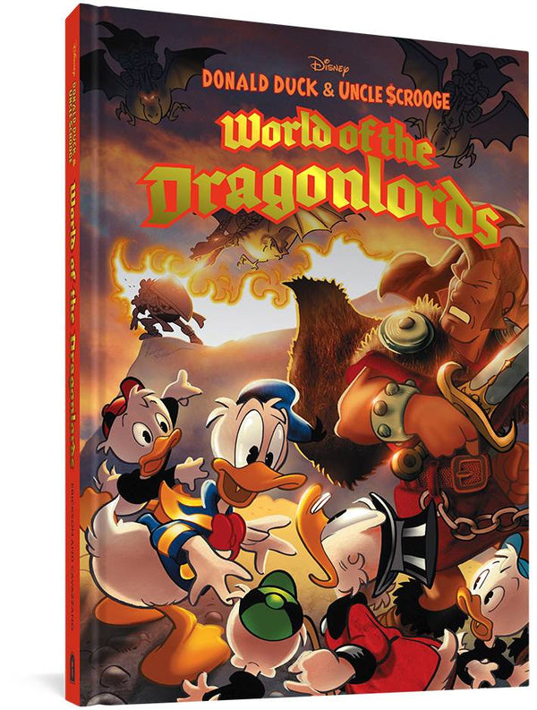 DONALD DUCK & UNCLE SCROOGE WORLD OF DRAGONLORDS HC - xLs Comics