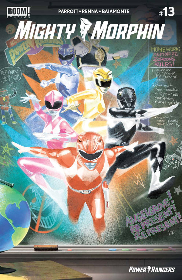 MIGHTY MORPHIN #13 CVR F FOC REVEAL VAR DEL MUNDO - xLs Comics