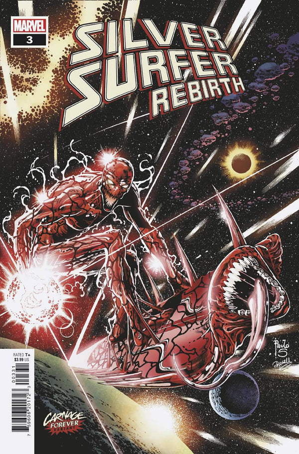 Silver Surfer Rebirth #3 (Of 5) Siquera Carnage Forever Var (W) Ron Marz (A) Ron Lim (Ca) Paolo Siqueira - xLs Comics