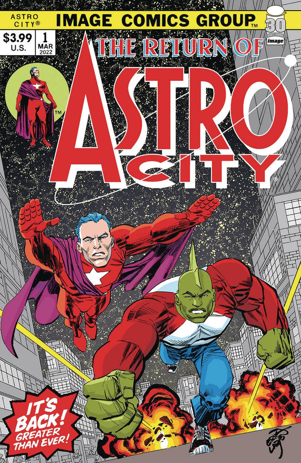 Astro City That Was Then Spec Cvr B Larsen (W) Kurt Busiek (A) Brent Eric Anderson, Alex Sinclair (Ca) Erik Larsen - xLs Comics