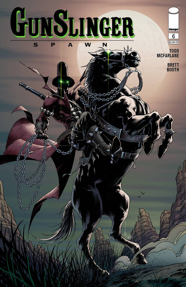 Gunslinger Spawn #6 Cvr B Keane (W) Todd Mcfarlane (A) Brett Booth (Ca) Kevin Keane - xLs Comics