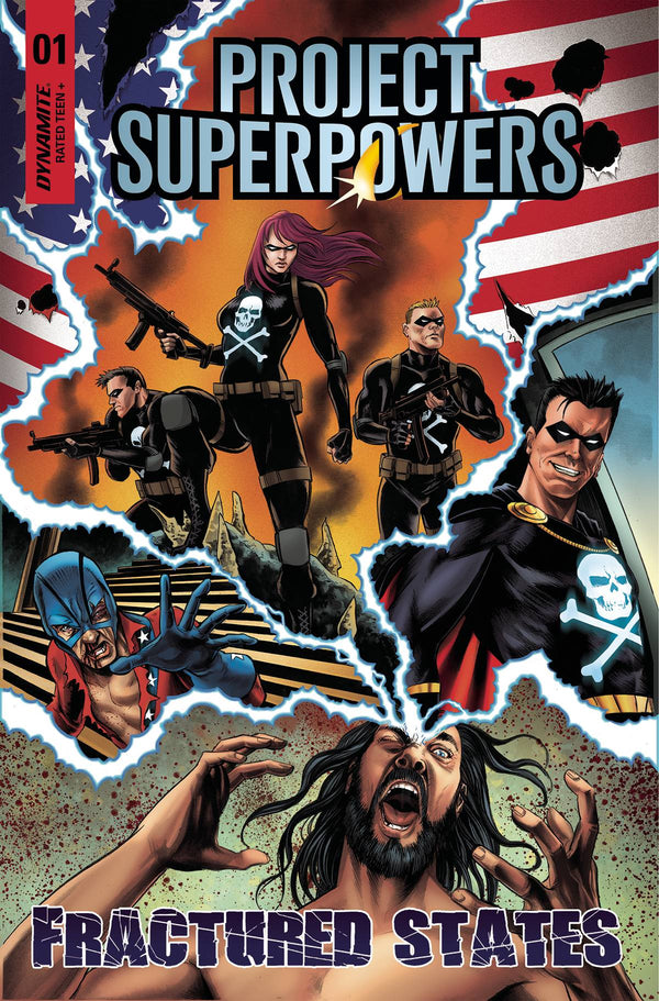 Project Superpowers Fractured States #1 Cvr A Rooth (W) Ron Marz, Andy Lanning (A) Emilio Utrera (Ca) Michael Rooth - xLs Comics