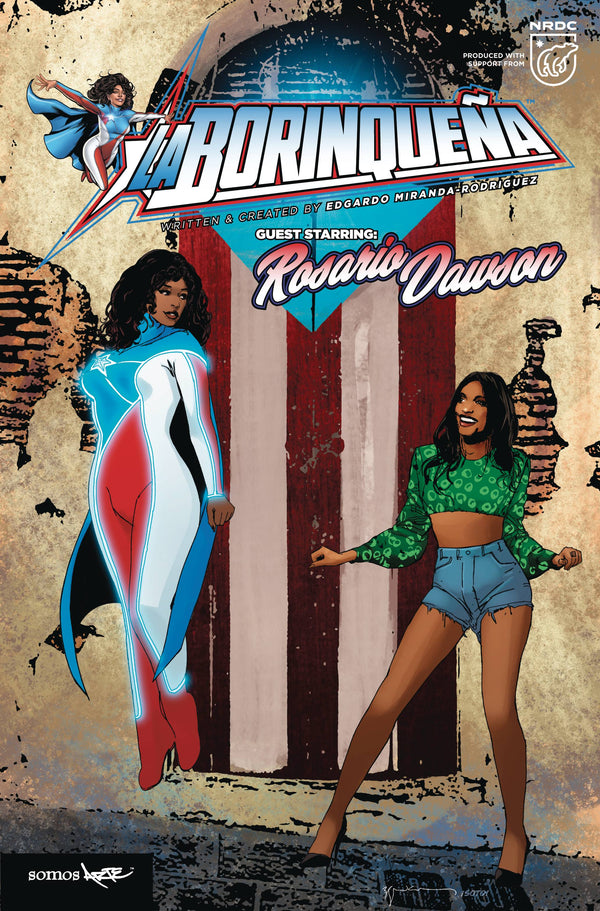 La Borinquena Starring Rosario Dawson Cvr B Sienkiewicz (W) Edgardo Miranda-Rodriguez (Ca) Bill Sienkiewicz - xLs Comics